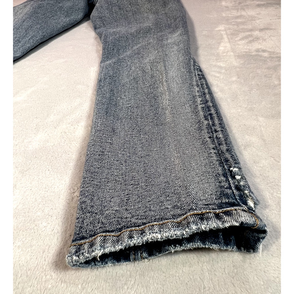 KanCan For Maurices Jeans Womens Size 28 Blue Denim Distressed Mid Rise Skinny - Picture 9 of 12